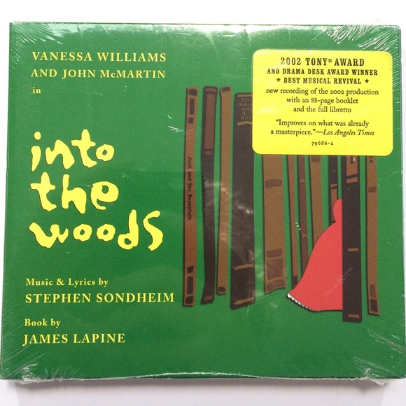 Into the Woods Audio CD 2002 Broadway Revival Cast 075597968620 factory sealed - Picture 1 of 3